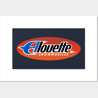Alouette Snowmobiles Posters and Art